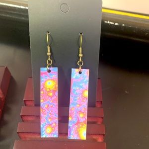 Hardboard sublimation earrings custom